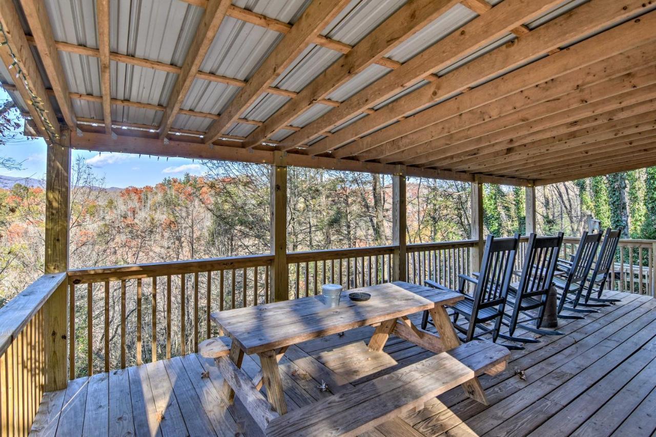 Natures Retreat With Hot Tub 7 Mi To Bryson City Whittier Dış mekan fotoğraf