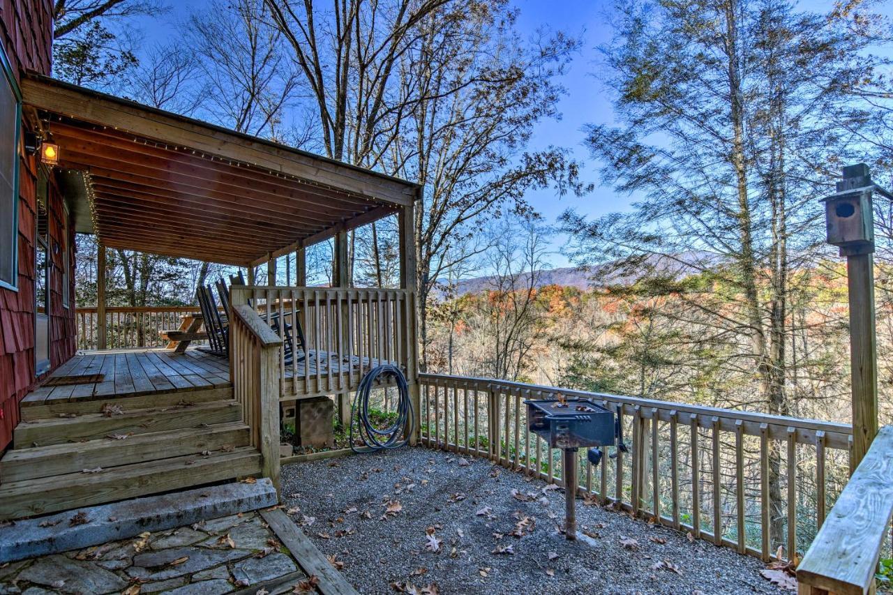 Natures Retreat With Hot Tub 7 Mi To Bryson City Whittier Dış mekan fotoğraf